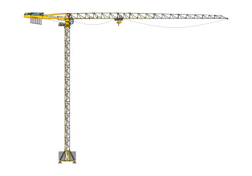 POTAIN MDT 269 J12 Cranes with 0-50 HP Range & Has Cranes Type